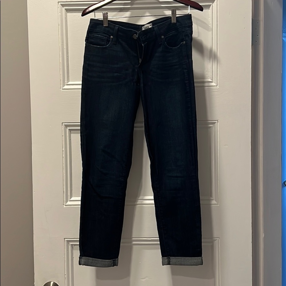 Cropped skinny jeans